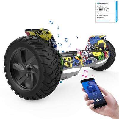 Hoverboards 8,5 Zoll Offroad Hoverboard mit APP RCB-HY-A16