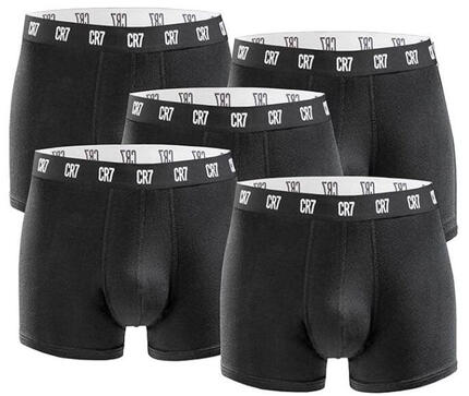 Boxer CR7 Men Cristiano Ronaldo Boxershort 5-Pack Black-White Mix Black XL