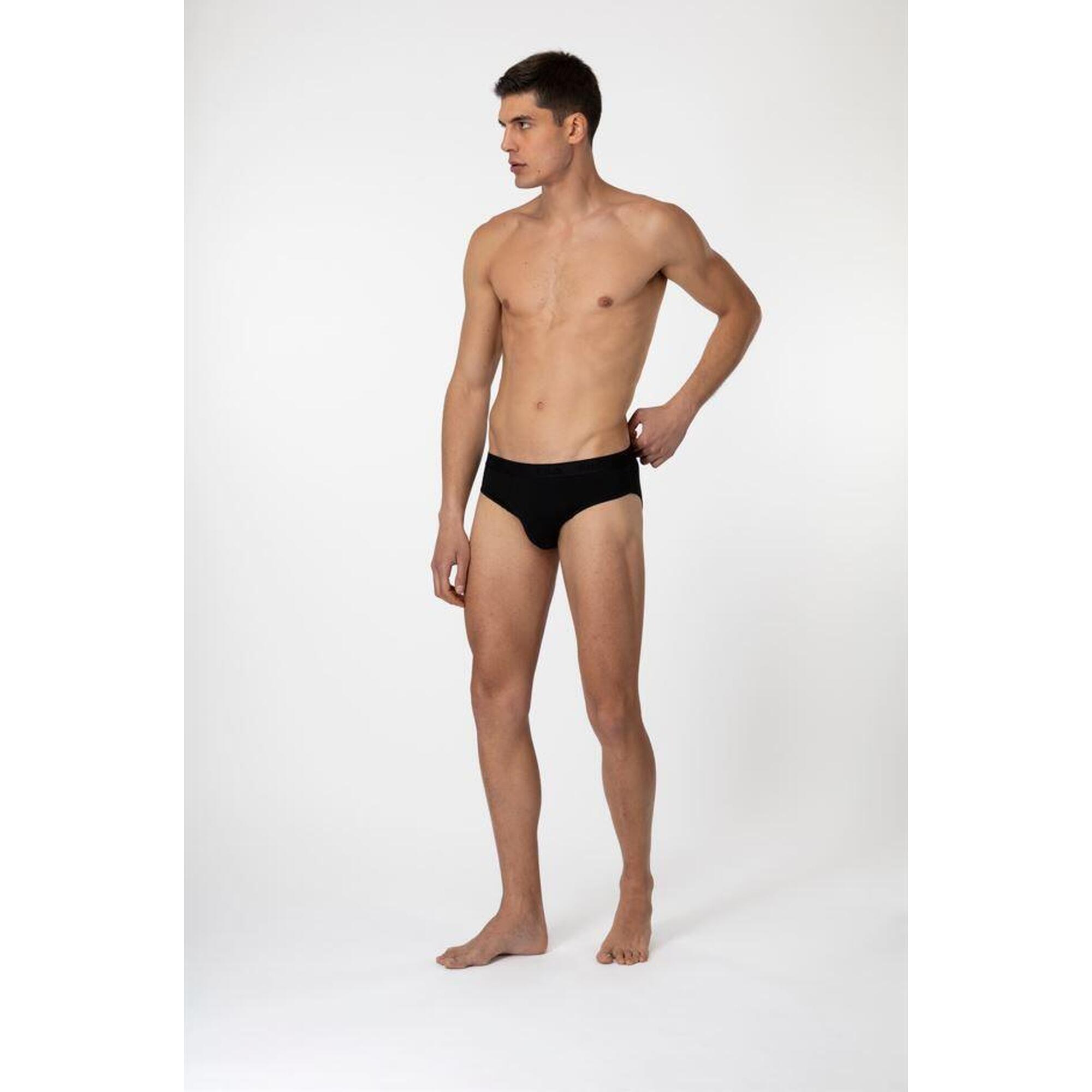 Fila Bokserki męskie 2-pack czarne XL