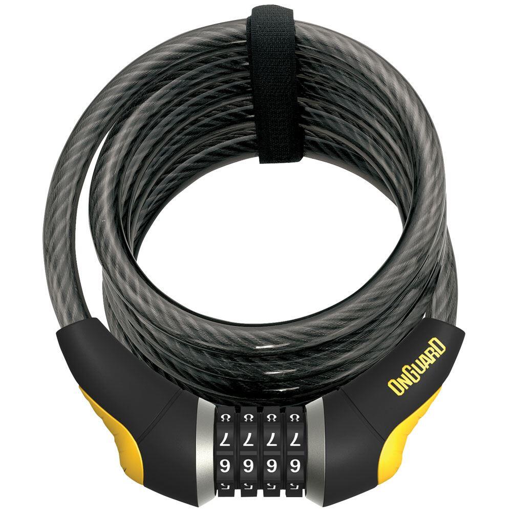Cadeado de cabo Onguard Combo Doberman-185cmx12mm 2/7