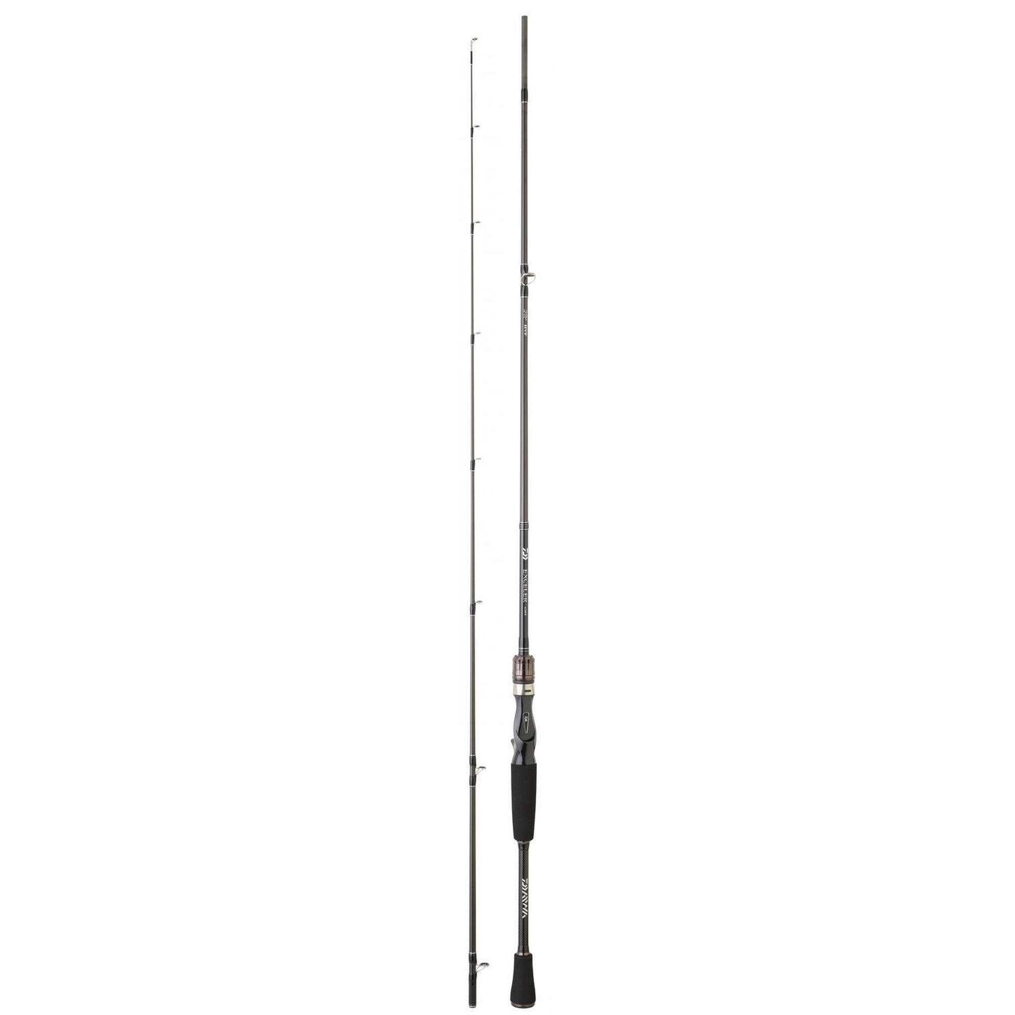 Daiwa - Canne Spinning Daiwa Exceler Casting 662 Mfb - Canne - Noir - 198 Cm - Decathlon