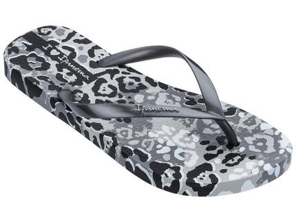 Damen-Slipper Ipanema I Love Safari – Grau, Größe 37