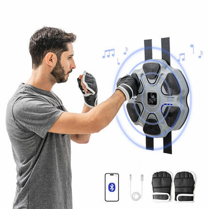 Machine de Boxe Musicale Rechargeable InnovaGoods