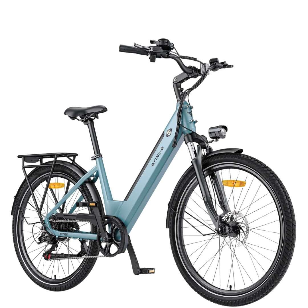 Segunda Vida - Engwe P275 SE Celeste Talla ML 250w 100km Bicicleta Paseo Ocasion 2/6