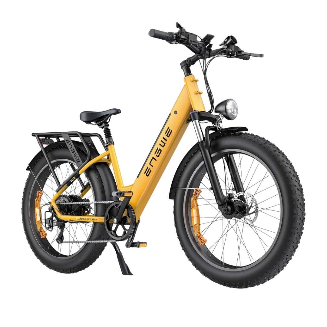 Segunda Vida - Engwe E26 Amarillo Talla ML 250w 140km Bicicleta Paseo Ocasion 4/4