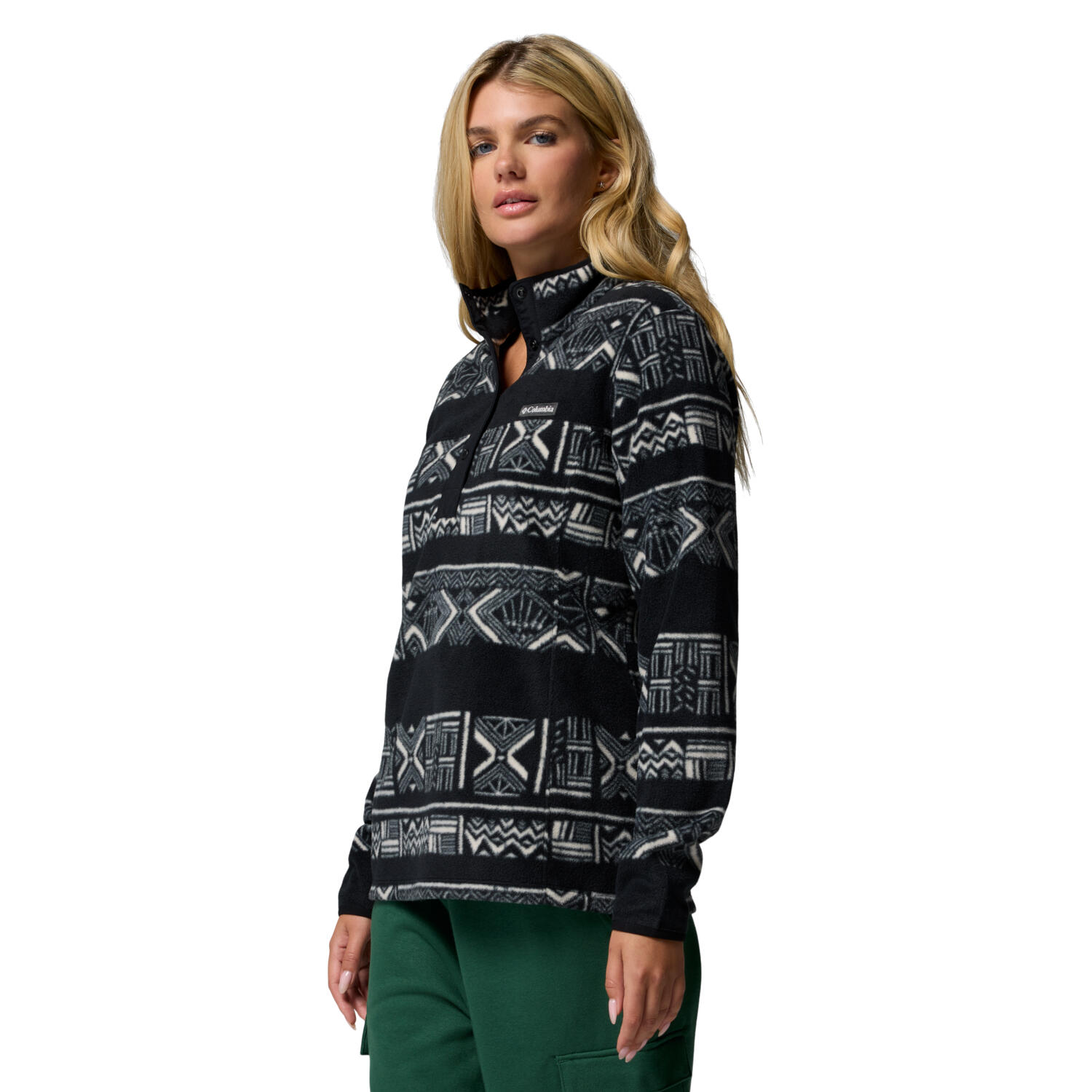 Pullover weich wärmend Damen - Benton Springs™ Printed 1/2 Snap 2/4