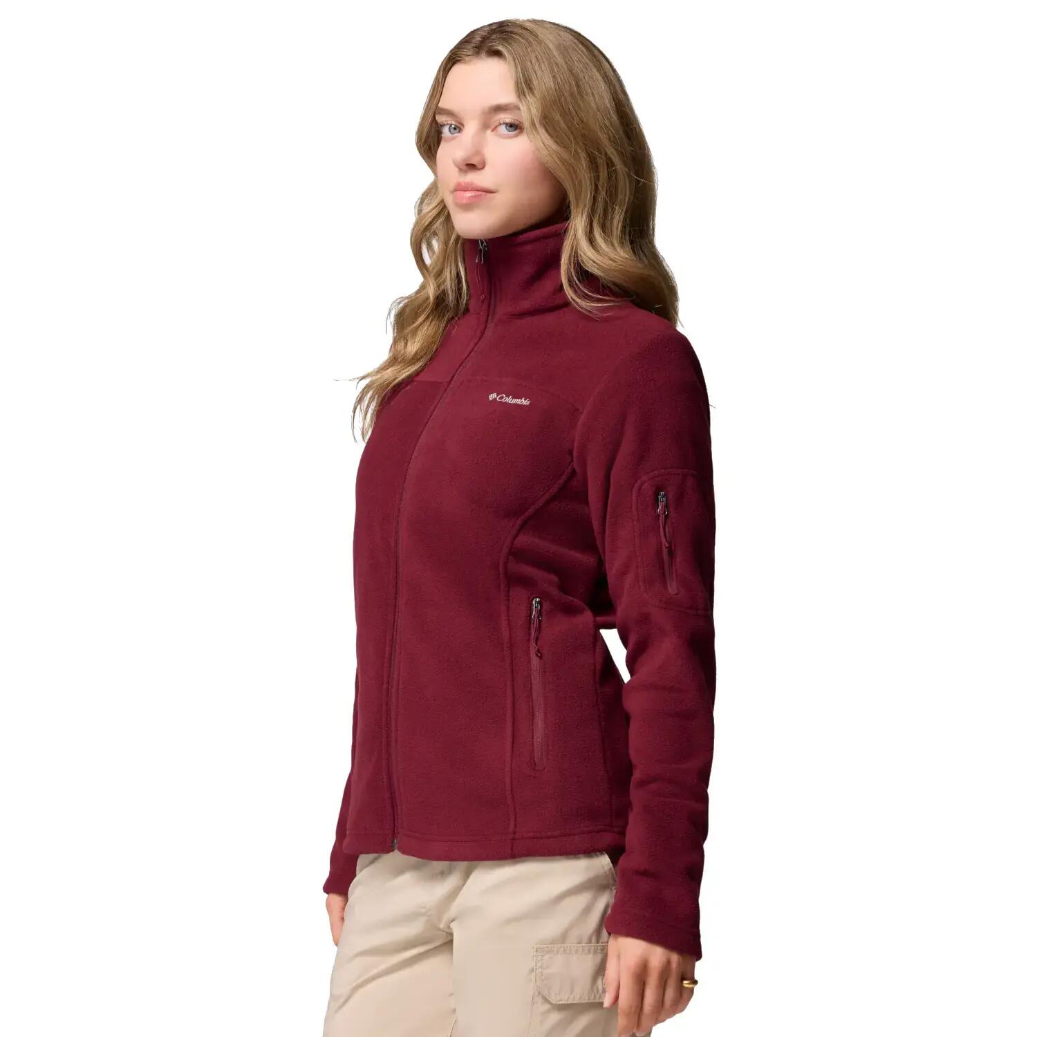 Jacke weich kuschelig leicht Damen - Fleecejacke Fast Trek™ II 2/6