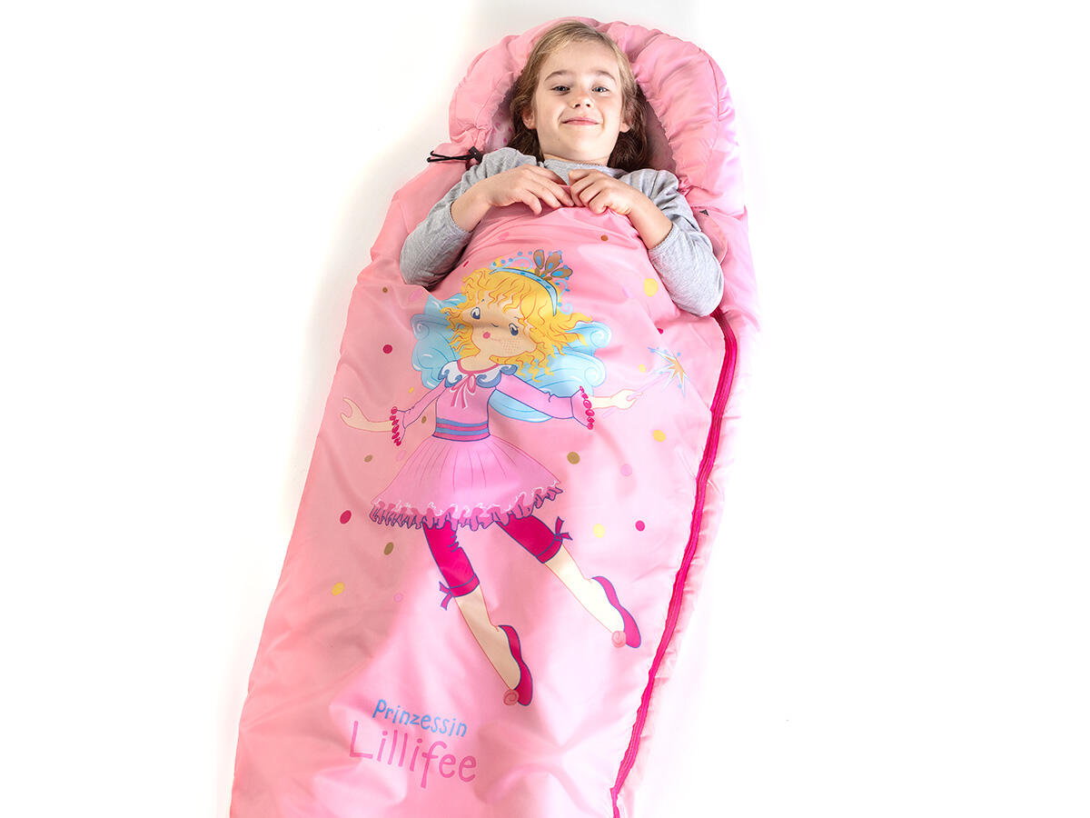 Gebraucht - Kinderschlafsack - Lillifee -  Mumienschlafsack - bis -12°C 7/7
