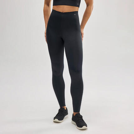 Legging de sport long et compressif noir à ventre plat
