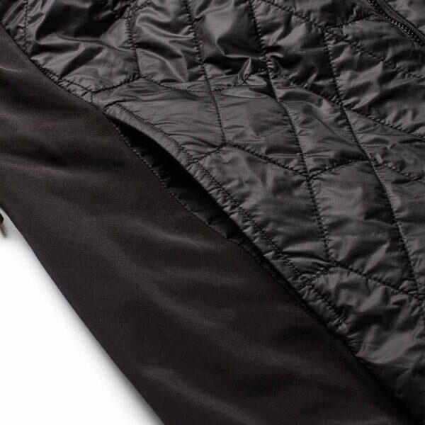 Gilet ibrido imbottito - Uomo - P-Scope - nero 3/6