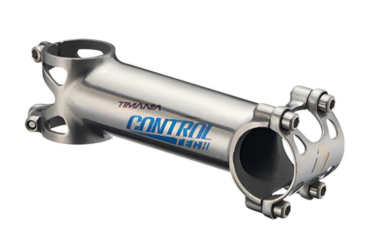 Controltech Timania Stem 31.8mm 5deg Length Titanium