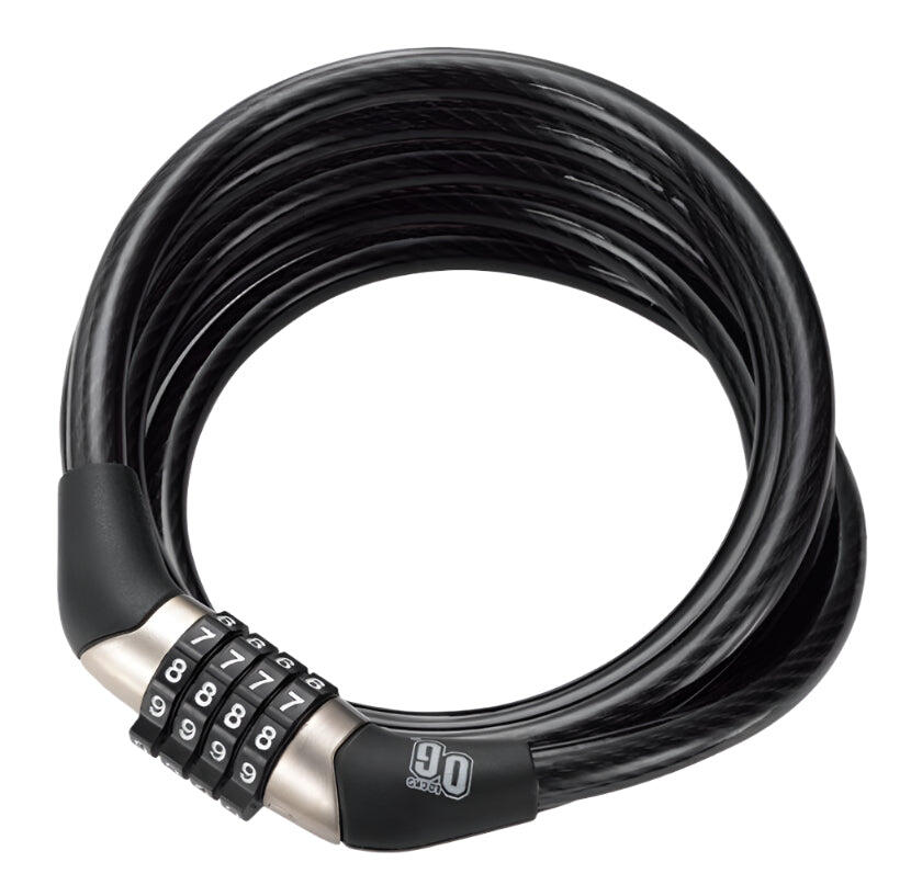OnGuard OG Series 150cm x 8mm Coiled Cable Combo Lock