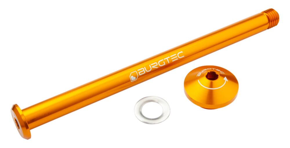 Burgtec Yeti 171mm M12x1.5 Rear Axle Black