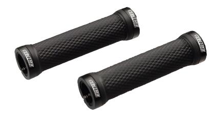 Controltech Testy Single Lock-On Grips Black