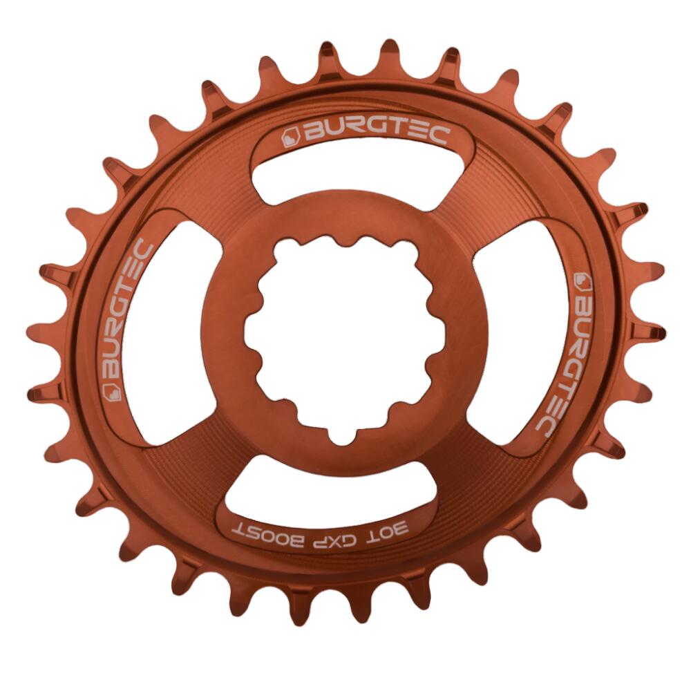 Burgtec Thick-Thin GXP 3mm Offset Direct Mount Oval Chainring - 32T