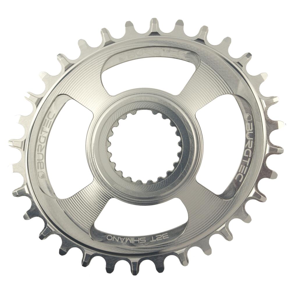Burgtec Thick-Thin Shimano Direct Mount 12-Speed Oval Chainring - 30T