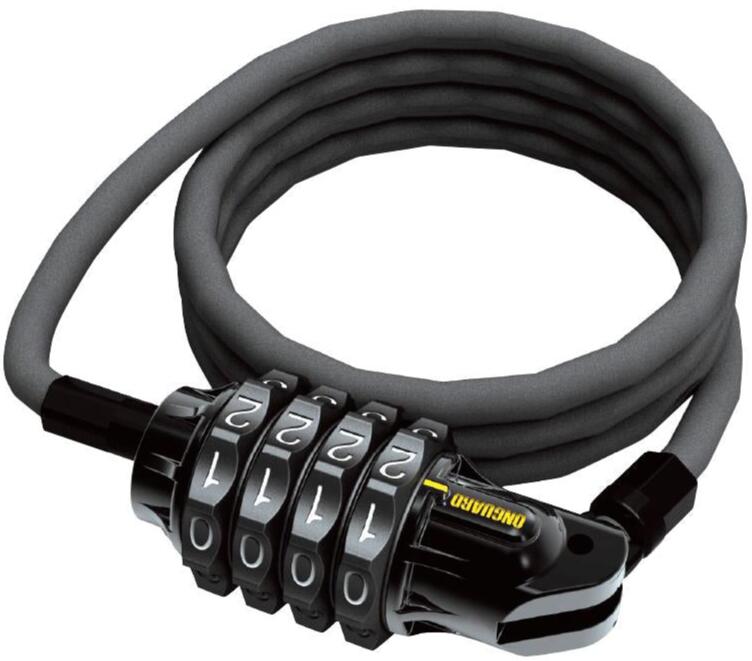 OnGuard Terrier Coil Combo 4 120cm x 6mm Cable Lock