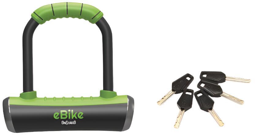 OnGuard Pitbull E-Bike Mini 14mm 9cm x 14cm Key U-Lock