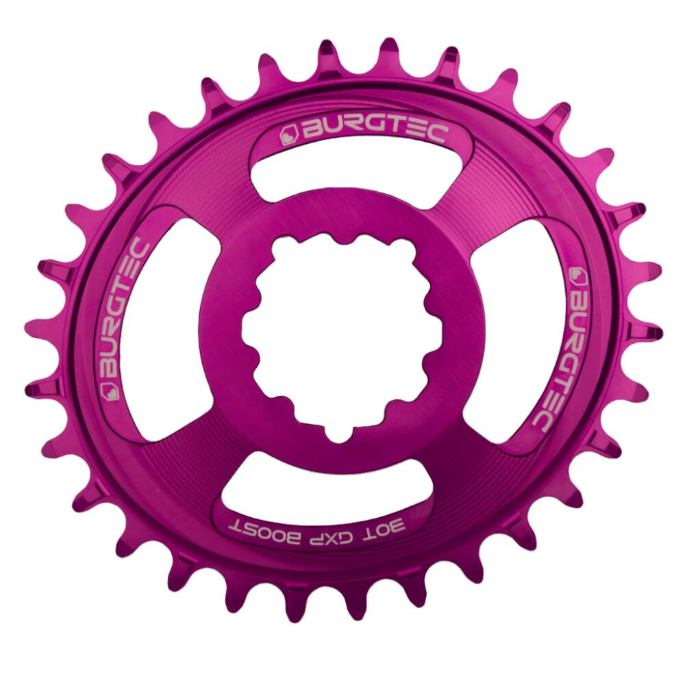 Burgtec Thick-Thin GXP 3mm Offset Direct Mount Oval Chainring - 32T