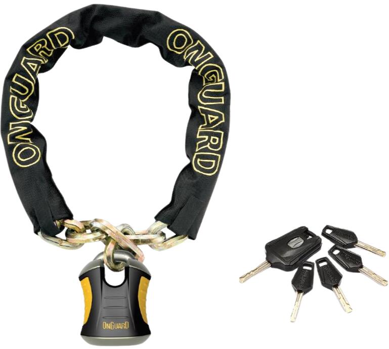OnGuard Beast Chain 110cm x 12mm Key Lock
