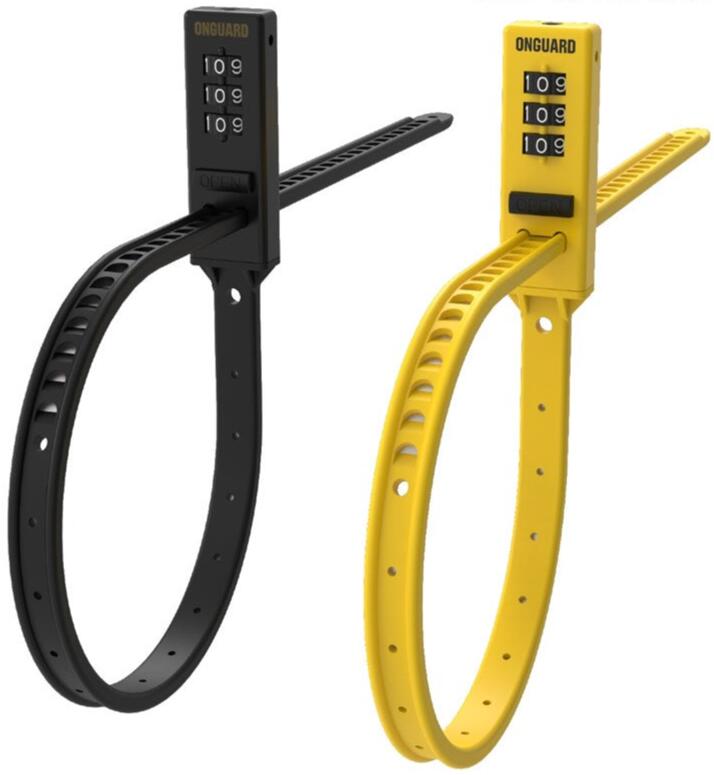 OnGuard Zip Lock Combo Lock 56cm Twin Pack