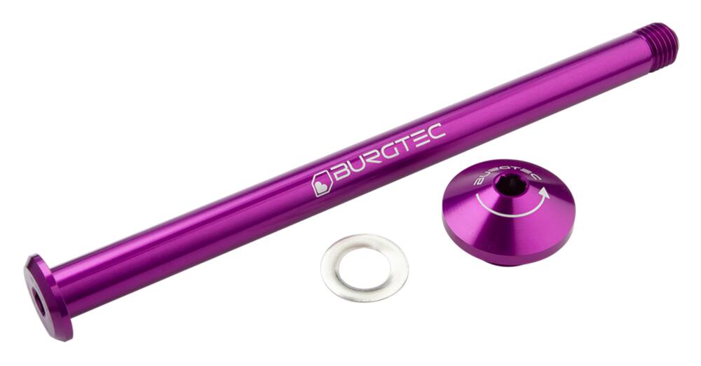Burgtec Yeti 171mm M12x1.5 Rear Axle Black