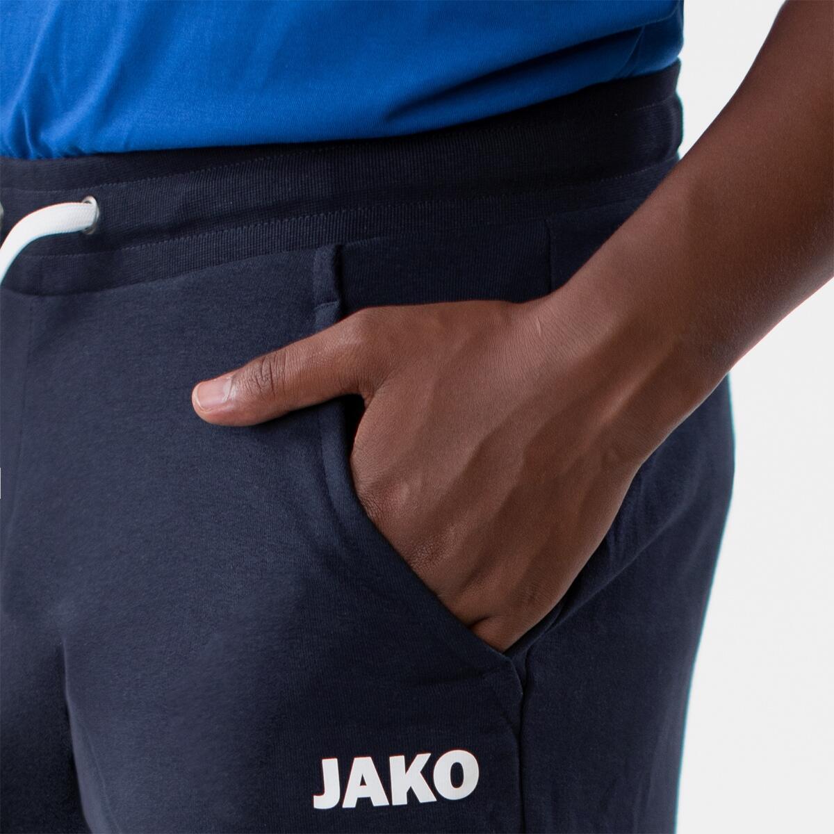 Pantaloni fitness da ginnastica Jako jogging Base avec bord 2/3