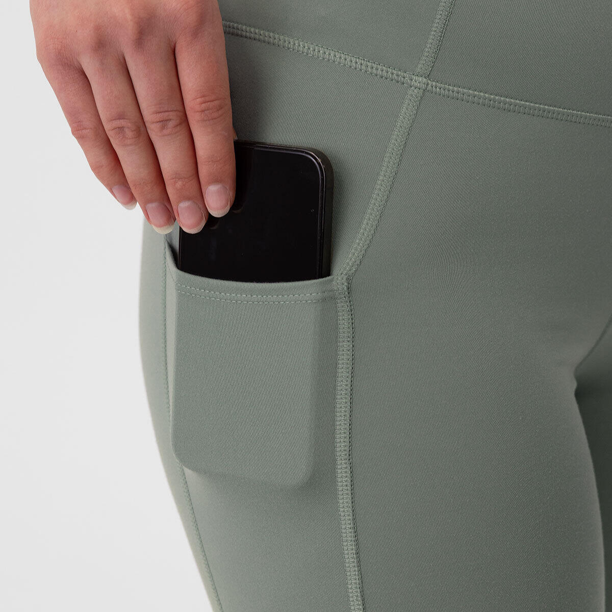 Jako Power Capri Tight Femmes - Menthe / Gris clair 4/4
