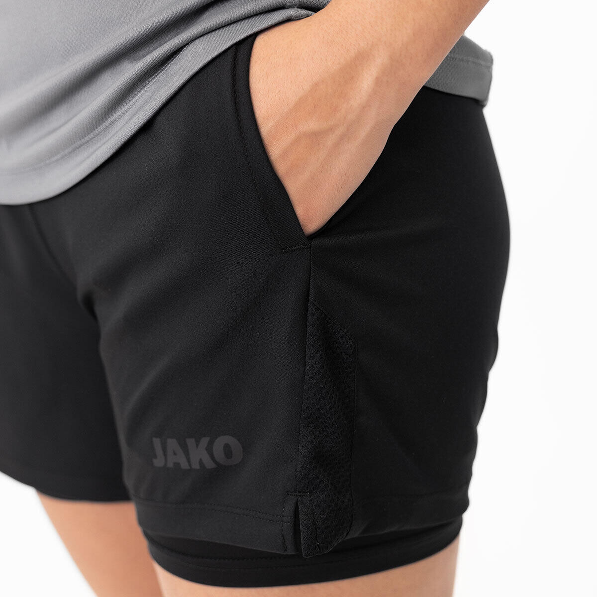 JAKO Damen 2-in-1 Short Power - 6276D 4/5