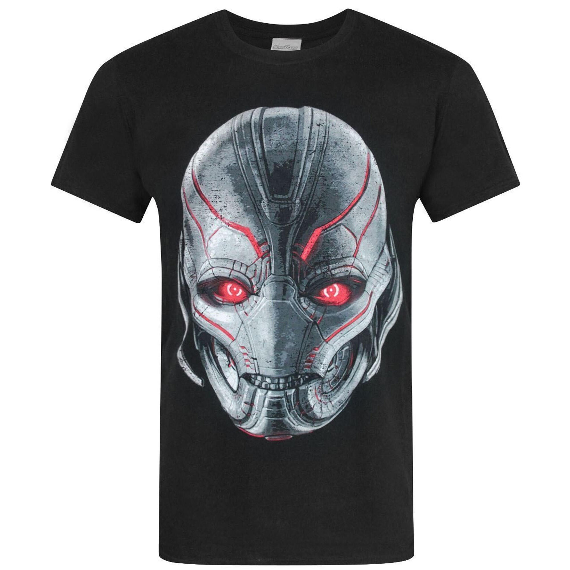 Avengers Official Mens Age Of Ultron Head T-Shirt