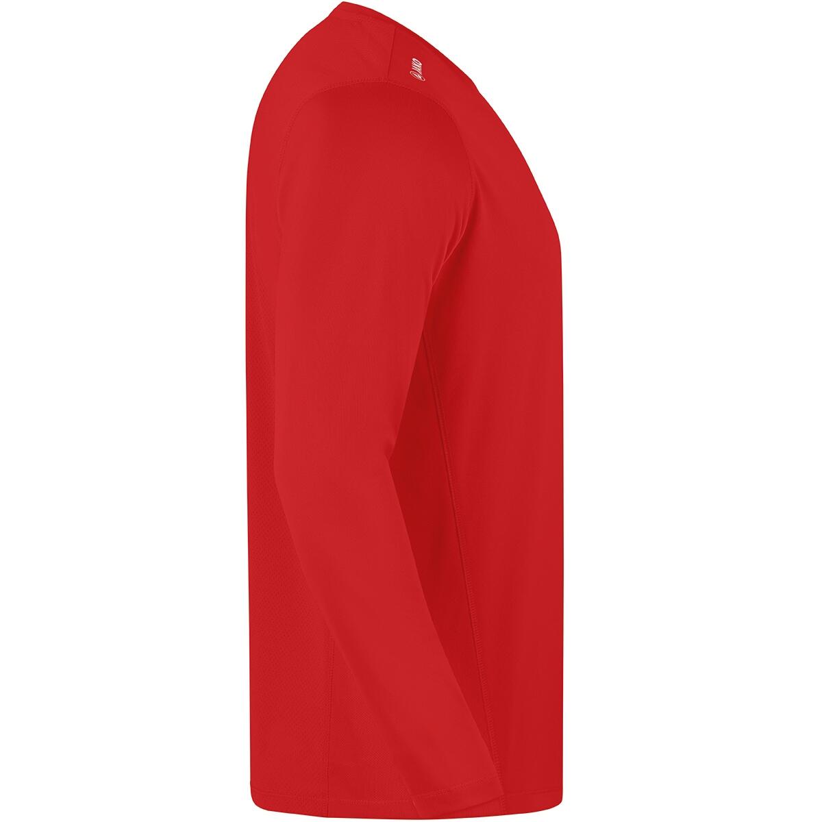 T-shirt manches longues homme Jako Longsleeve Run 2.0 rouge 3/5