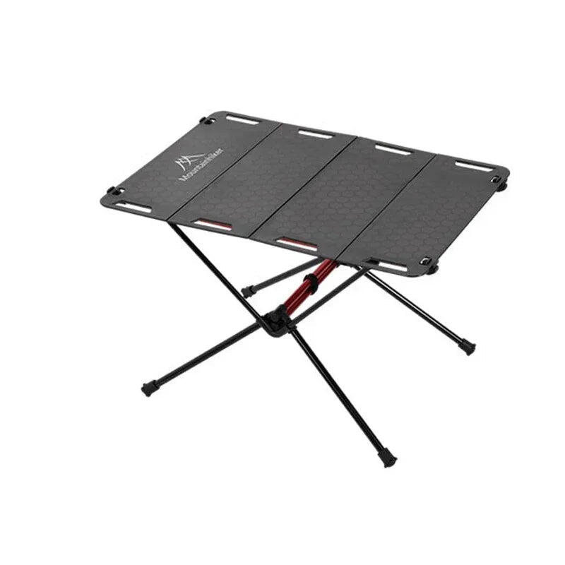 NNEOBA Transparent Tactical Camping Table Black