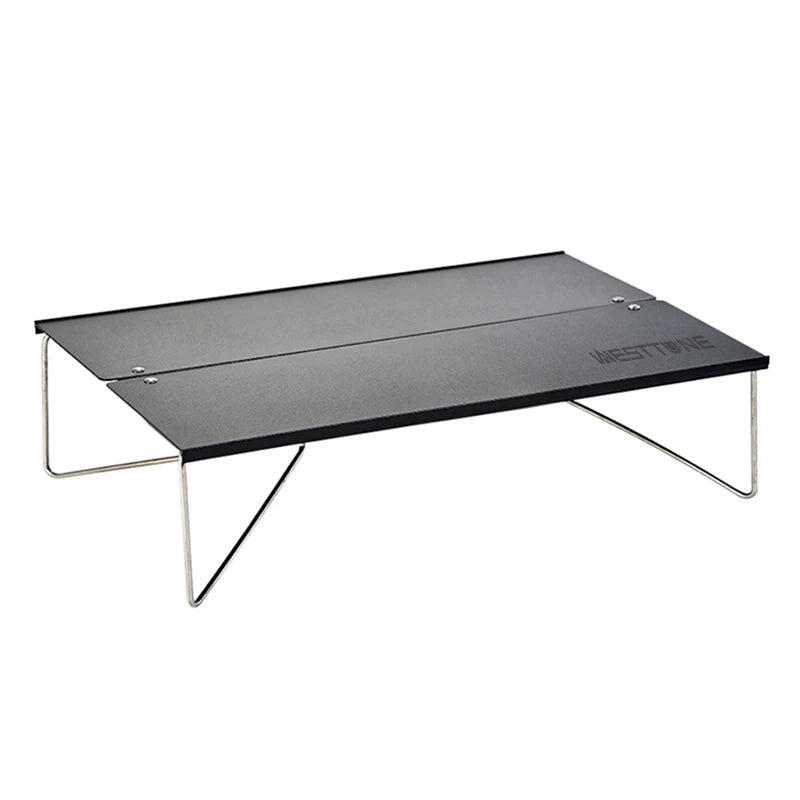 NNEOBA Pop-Up Outdoor Mini Folding Table Black