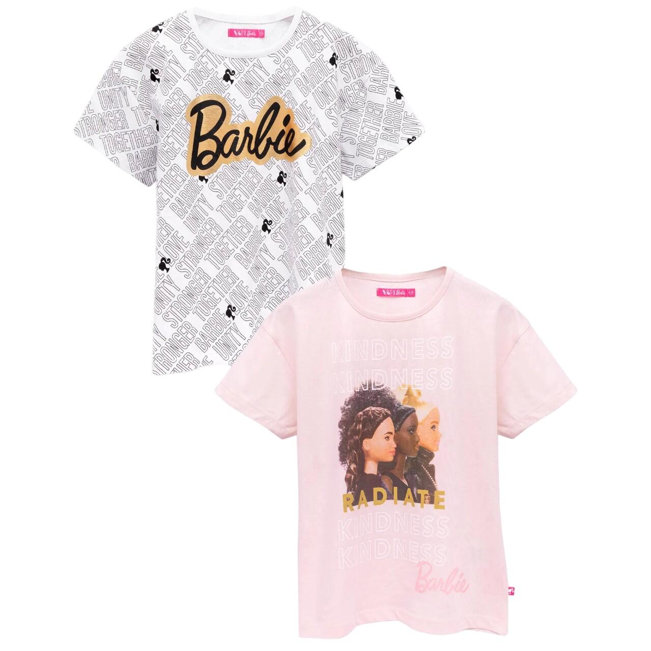 Barbie Girls Kindness Stronger Together Unity And Love T-Shirt (Pack of 2)