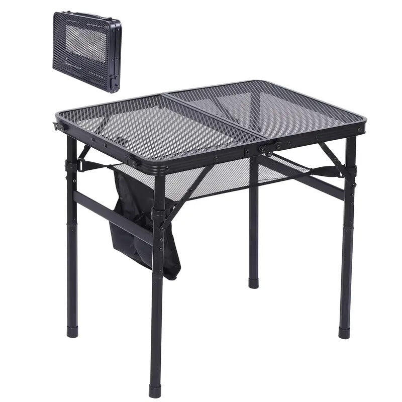 Black Metal Casual Side Table
