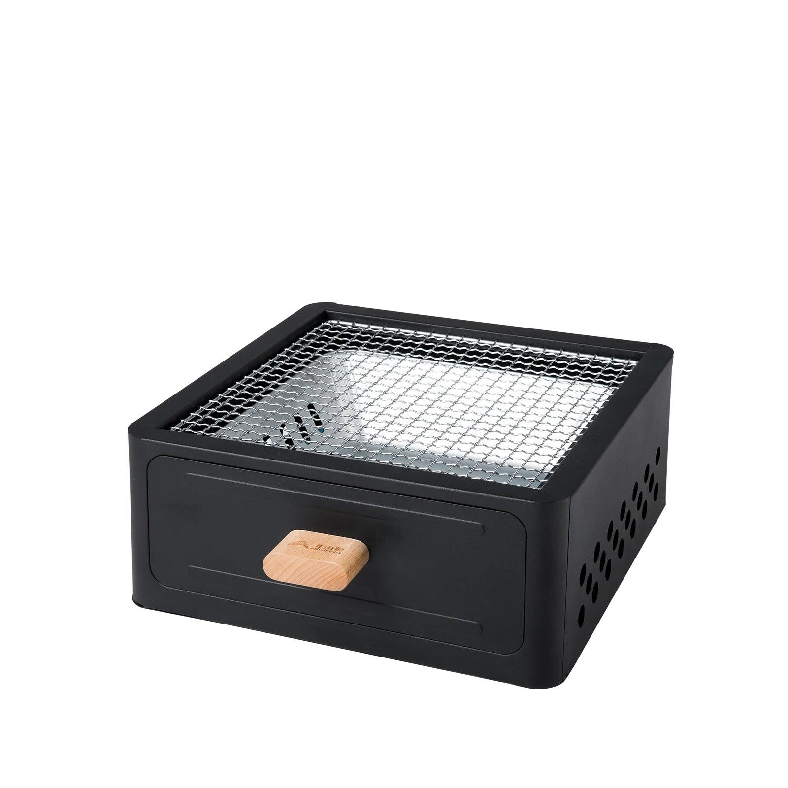 NNEOBA Multi-Functional Camping Stove Grill Black