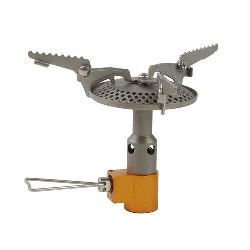 NNEOBA Mini Titanium Camping Stove Silver