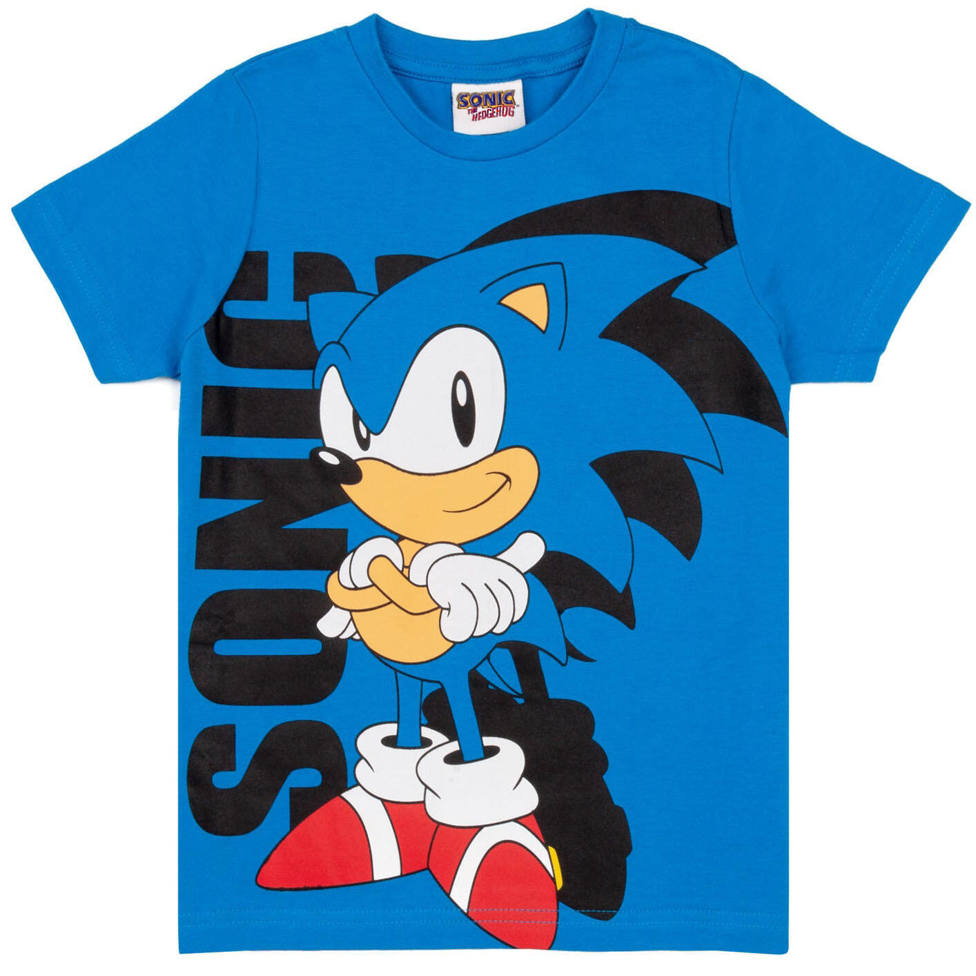 Sonic The Hedgehog Boys Cartoon Character T-Shirt