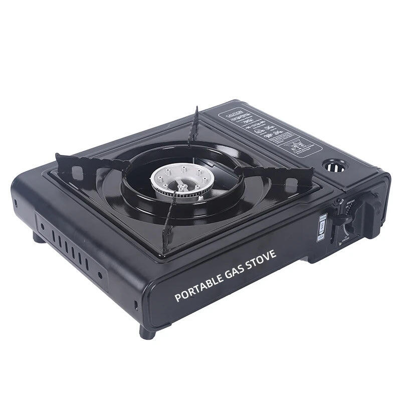 NNEOBA Camping Gas Stove Propane Cassette Burner Black