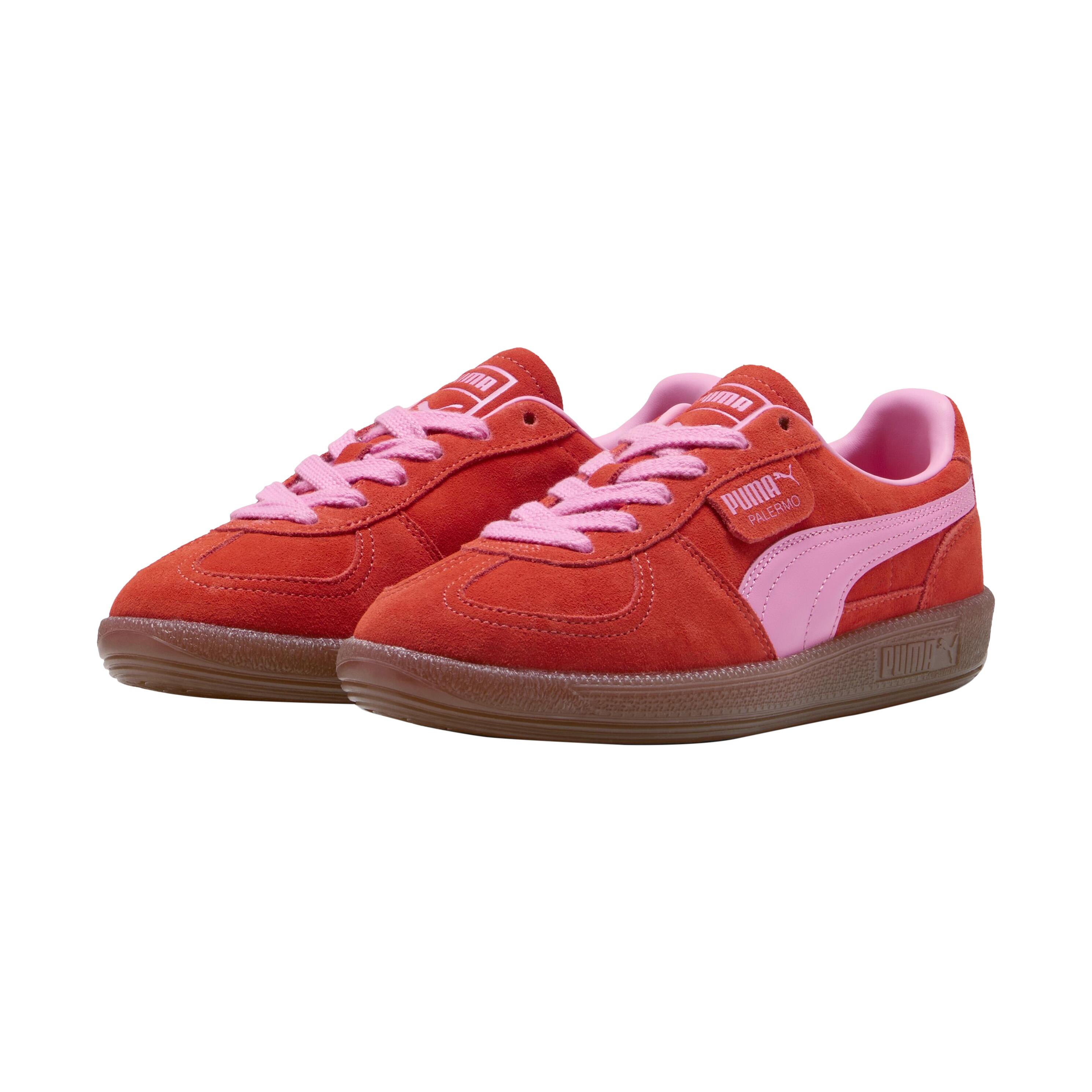 Ténis Puma Modelo Palermo Cor Laranja 3/5