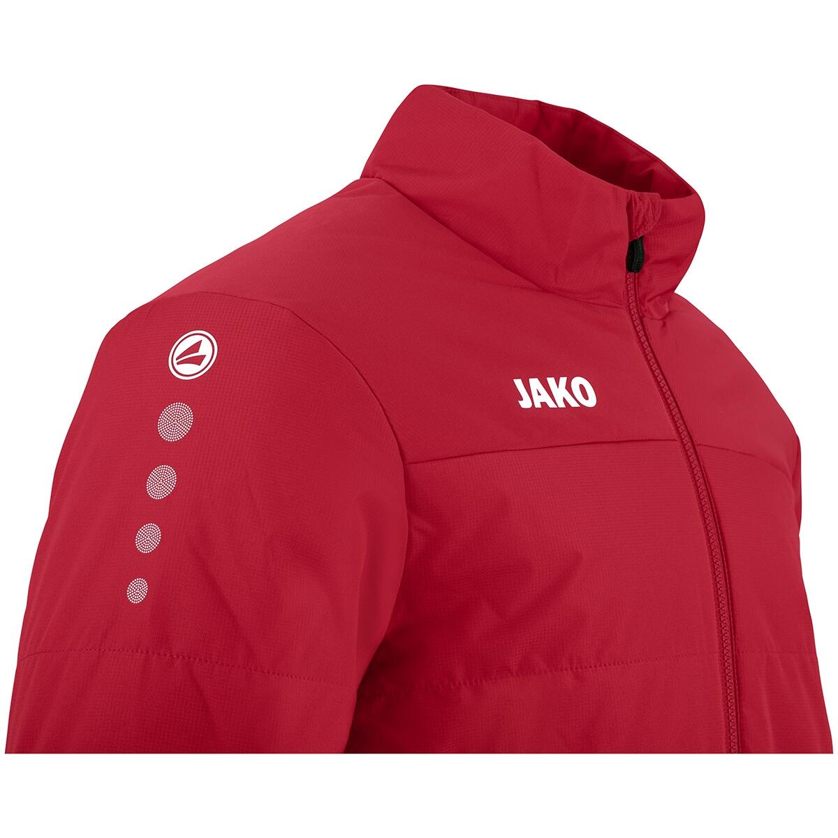 Chaqueta acolchada Jako roja con aislamiento térmico 4/6
