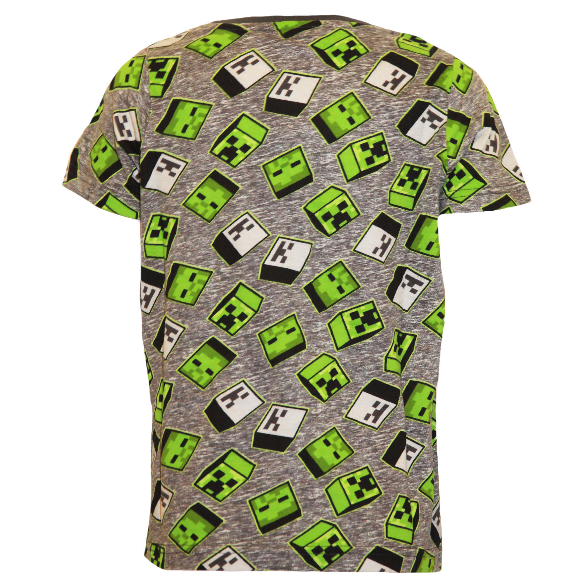 Minecraft Boys Zombie Creeper All-Over Print T-Shirt