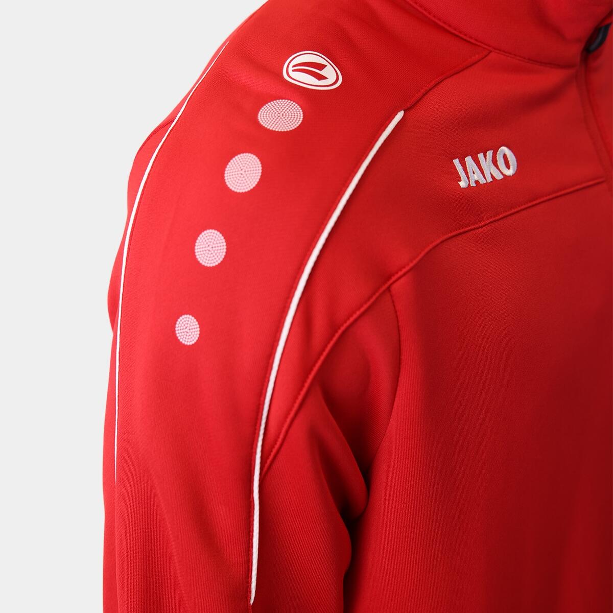 JAKO Unisex Ziptop Classico 3/4