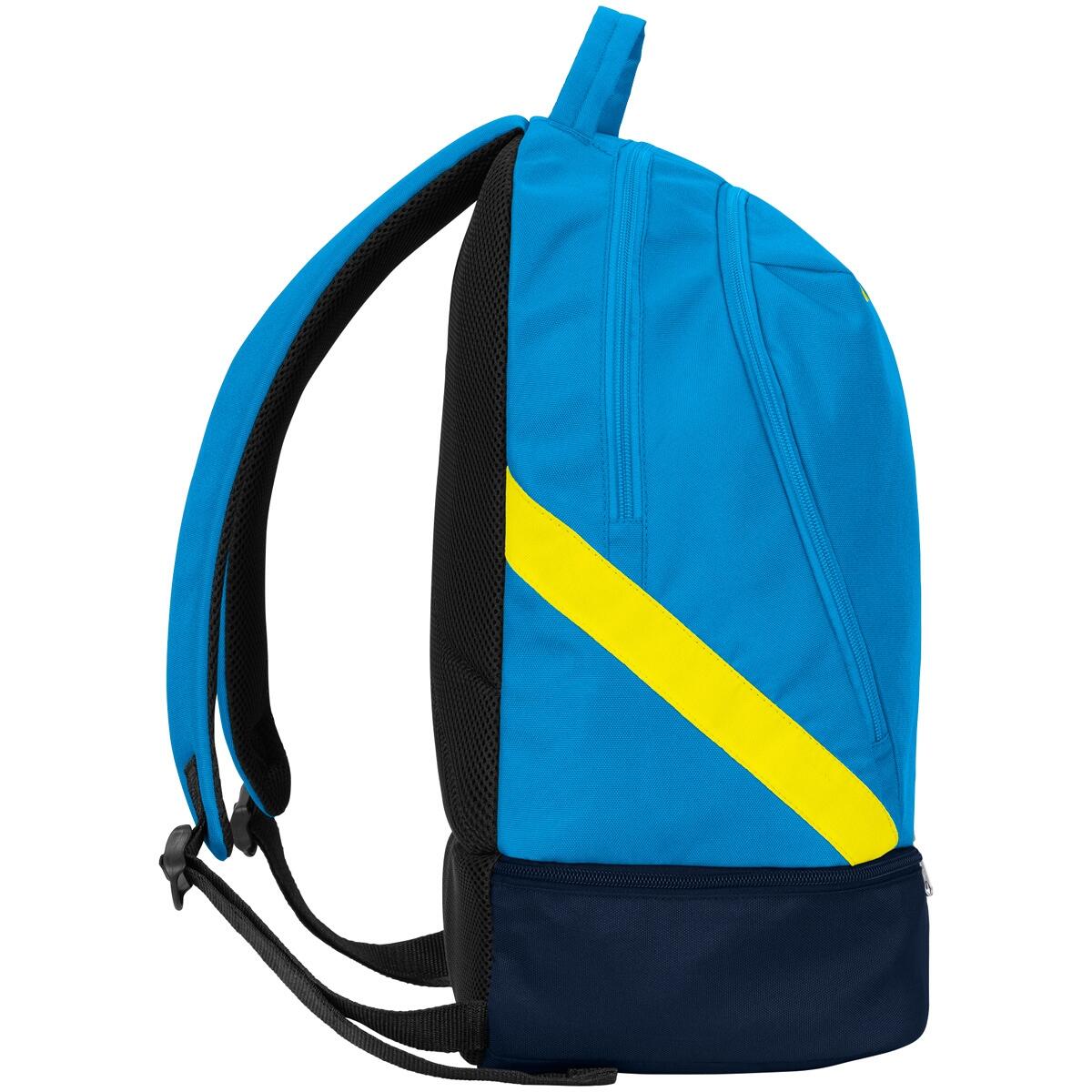 Jako Iconic Sac à Dos - Bleu Jako / Marine / Jaune fluo 3/6