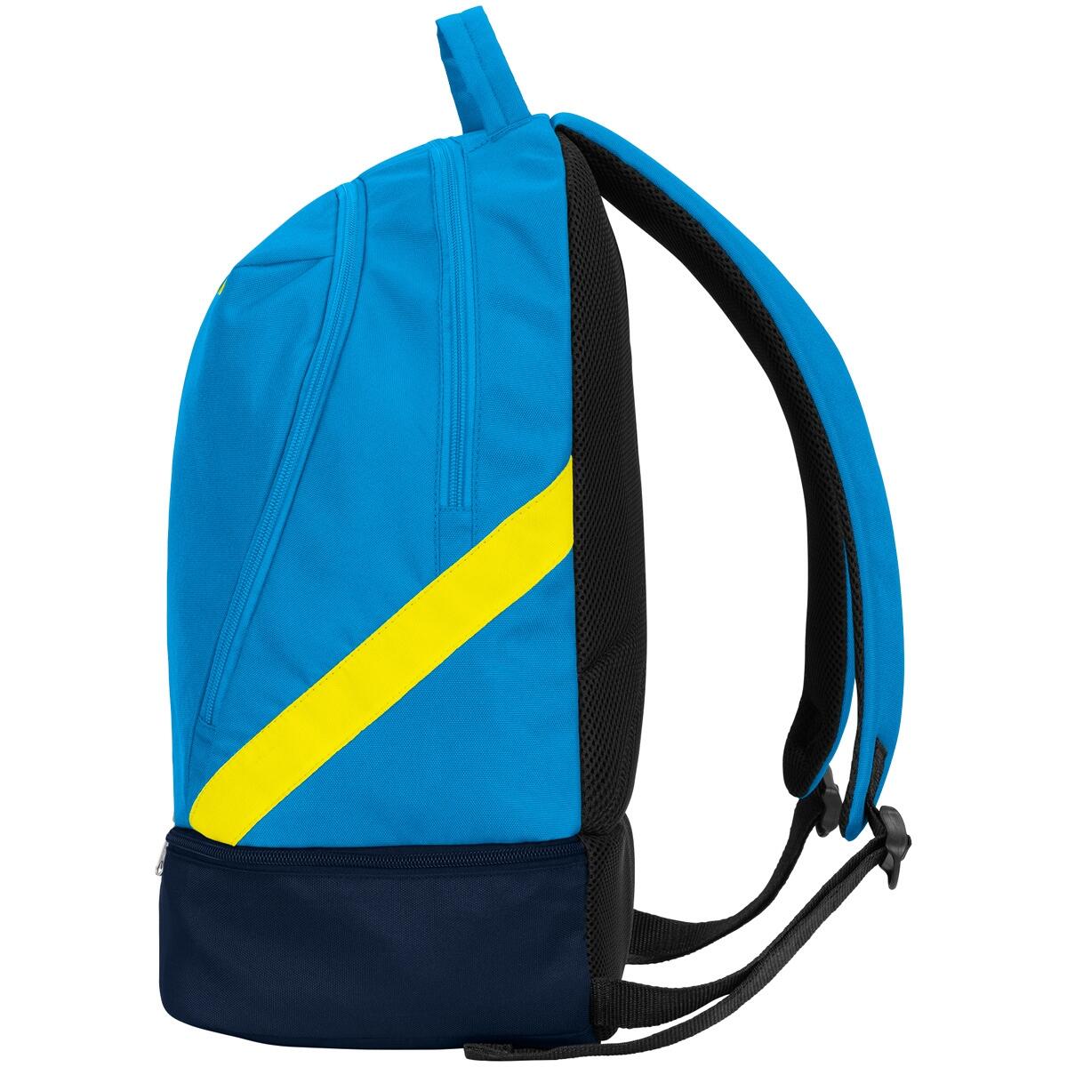 Jako Iconic Sac à Dos - Bleu Jako / Marine / Jaune fluo 2/6
