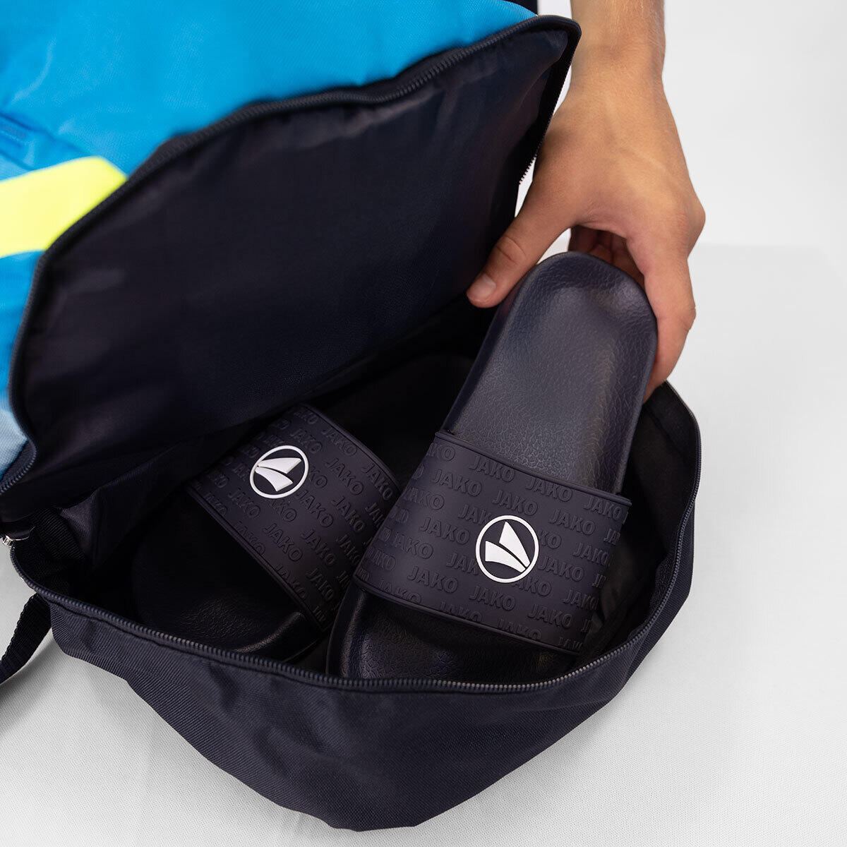 Jako Iconic Sac à Dos - Bleu Jako / Marine / Jaune fluo 6/6