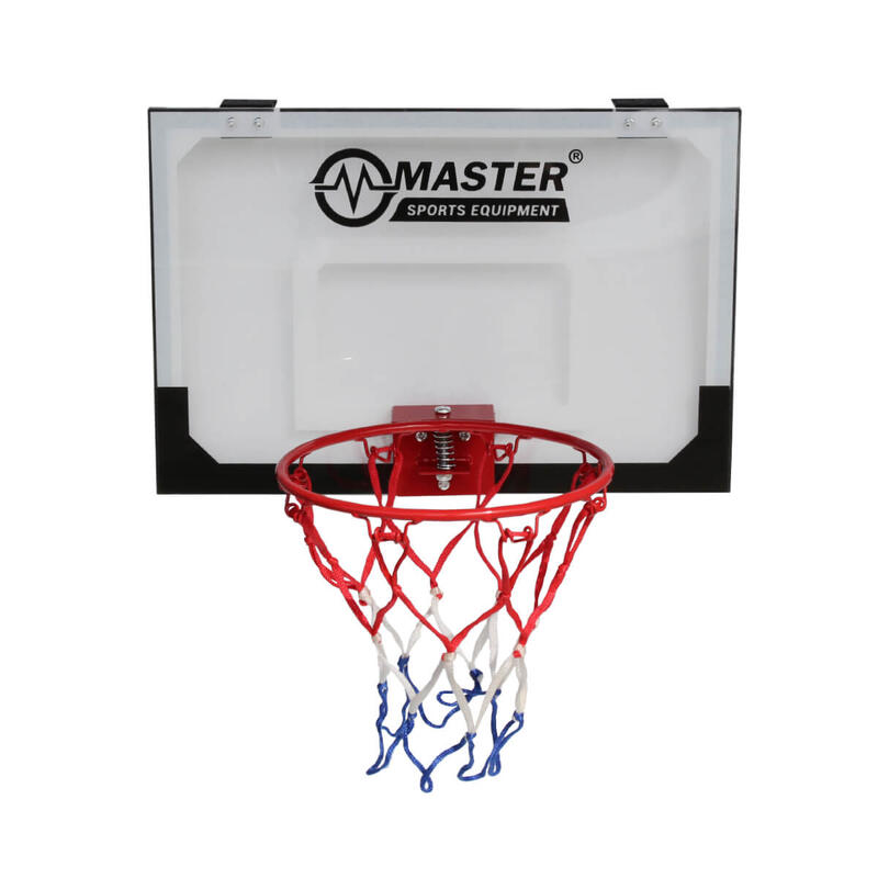 Basketbalový koš s deskou MASTER 45 x 30 cm