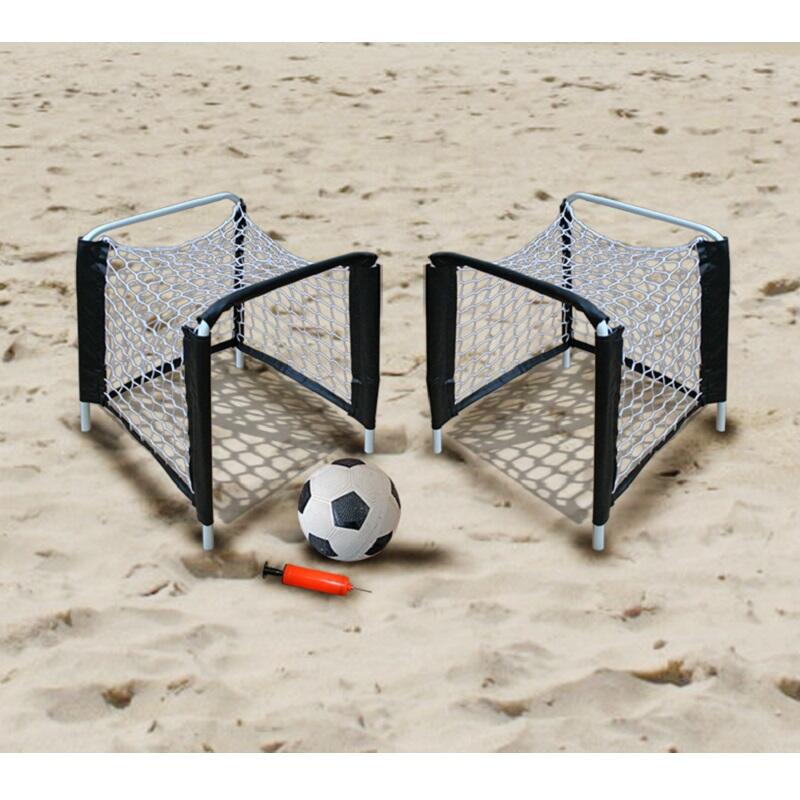 Brankový set MASTER 25 x 25 x 38 cm Beach s míčem 2/3