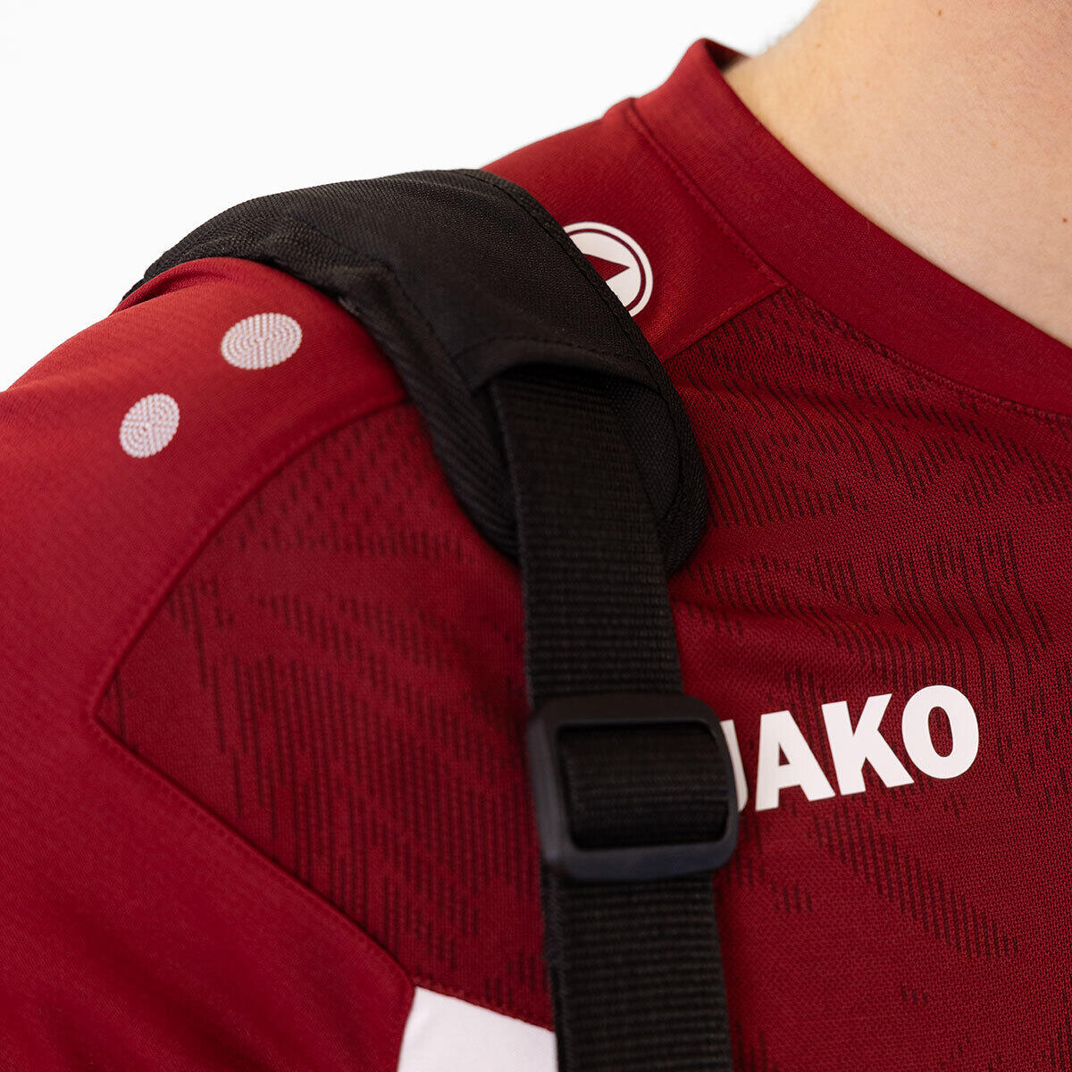 Jako Iconic (Junior) Sac de sport avec compartiment inférieur - Bordeaux / Rouge 5/7