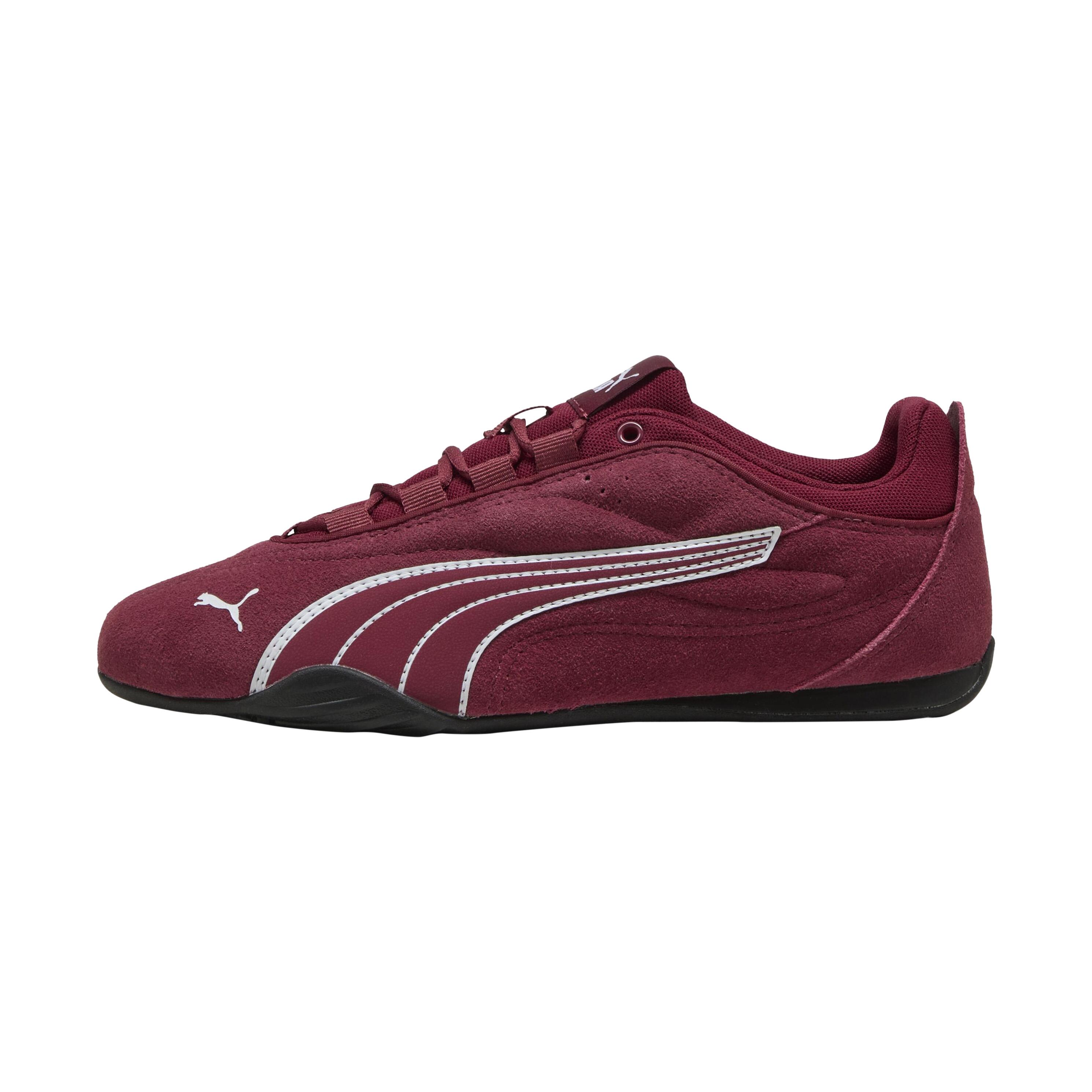 Puma - Basket Basse Cuir Puma Catch Sd - Femme - Baskets - Rouge - Decathlon